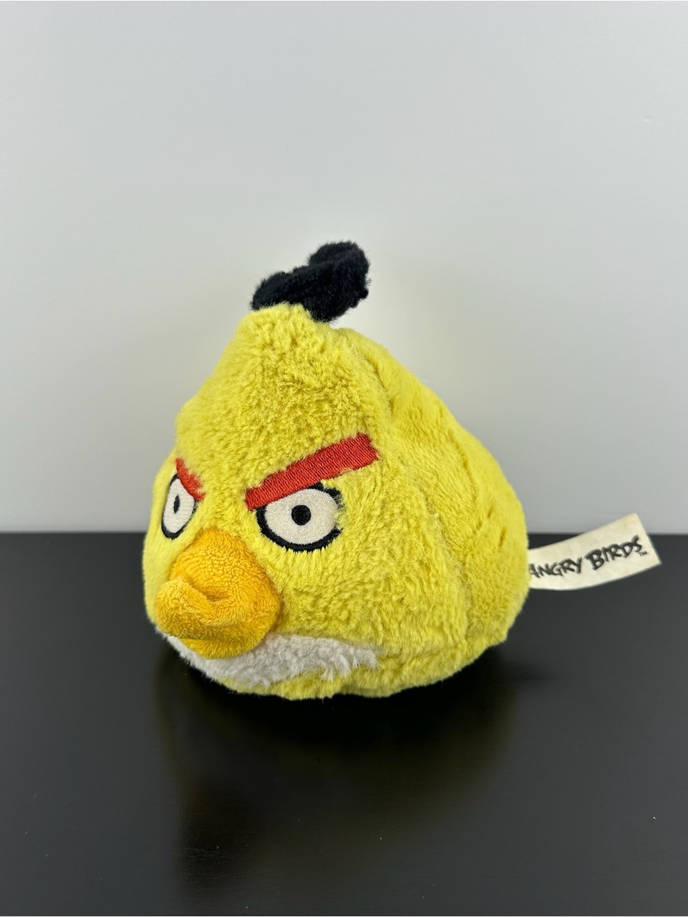 Angry Birds Chuck Yellow Angry Bird 6” Plush Stuffed Animal
